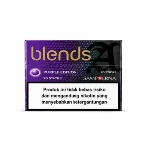 BLENDS A Purple Edition pack on white background