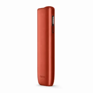 ILUMA i ONE — Terracotta heated tobacco device on white background