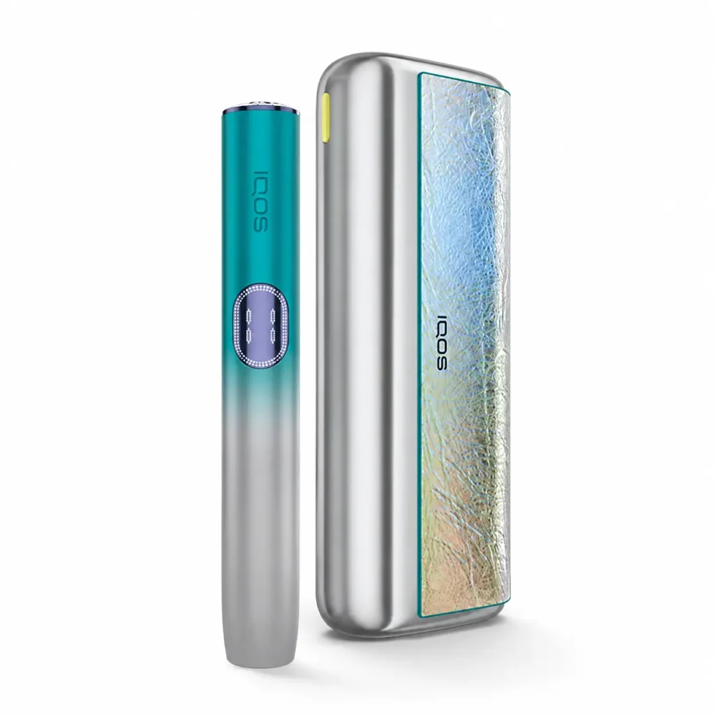 ILUMA i PRIME — Remix heated tobacco device on white background