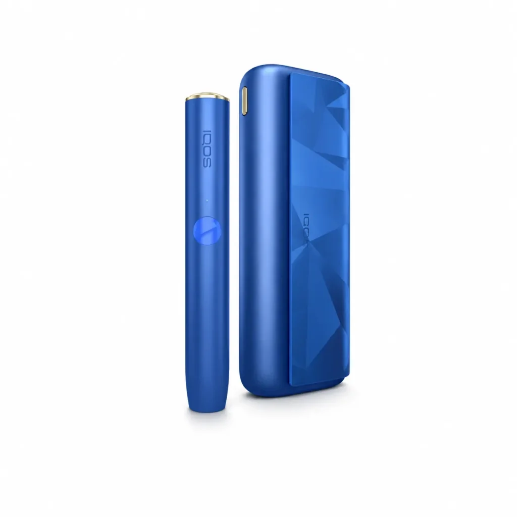 ILUMA i PRIME — Stardrift heated tobacco device on white background