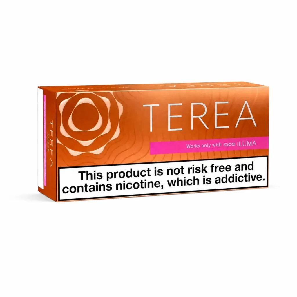 TEREA Amber Switzerland carton