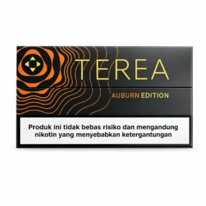 TEREA Auburn Edition Indonesia carton on white background