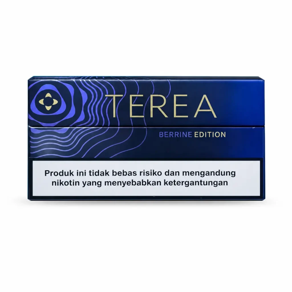 TEREA Berrine Edition Indonesia carton on white background