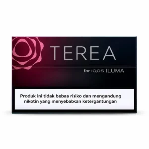 TEREA Black Ruby Indonesia carton on white background