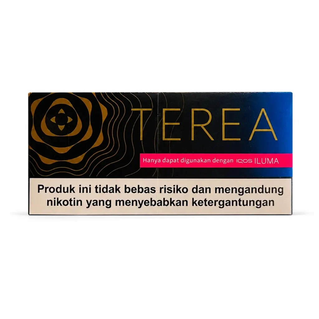 TEREA Golden Edition Indonesia carton on white background