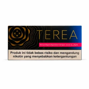 TEREA Golden Edition Indonesia carton on white background