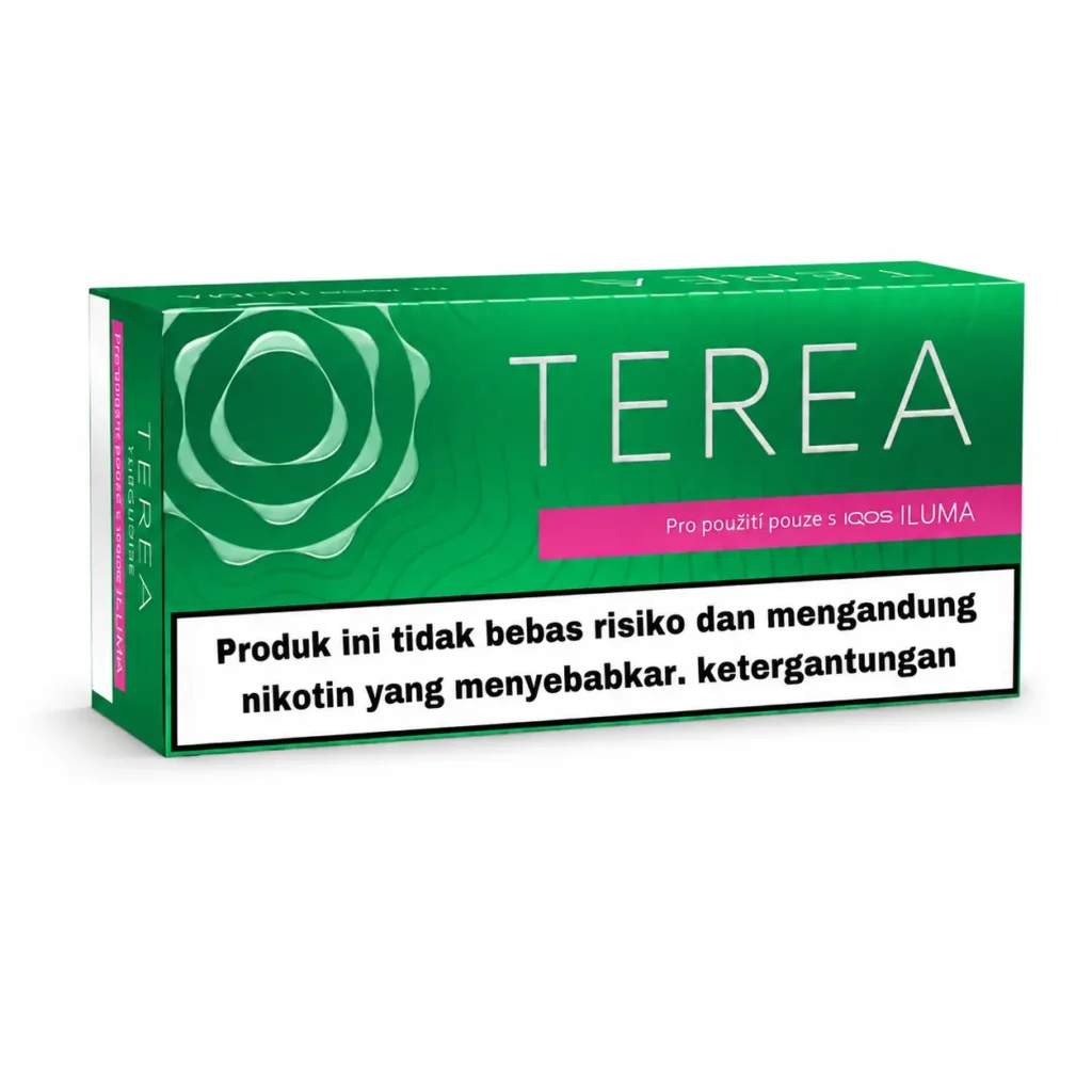 TEREA Green Indonesia carton on white background