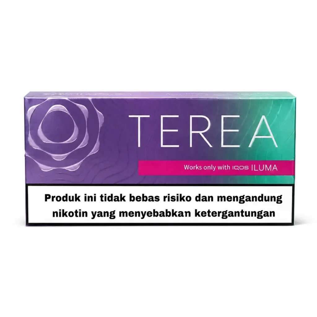 TEREA Purple Wave Indonesia carton on white background