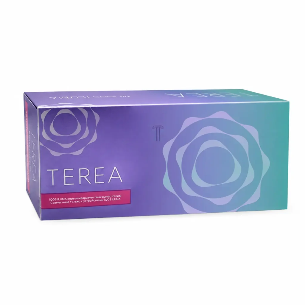 TEREA Purple Wave Uzbekistan carton on white background
