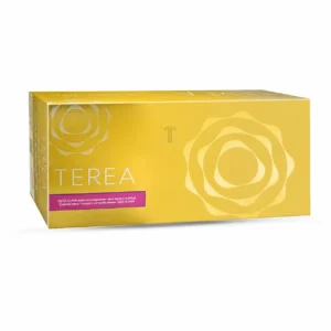 TEREA Yellow Kazakhstan carton on white background